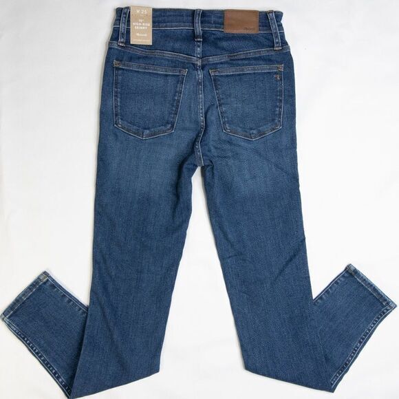NEW Madewell 10" High-Rise Skinny Jeans in‎ Bradshaw Wash, size 25 - Picture 12 of 16